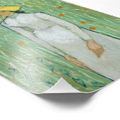 ホワイトガールインヴィンセント・ヴァン・ゴッホ フォトプリント (角)