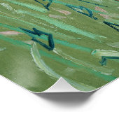 ホワイトガールインヴィンセント・ヴァン・ゴッホ ポスター (コーナー)