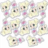 ホワイトガールズシール シール (正面)