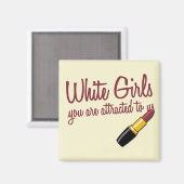 ホワイトガールズ マグネット (正面/裏面)