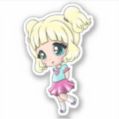 ホワイトガール シール (正面)