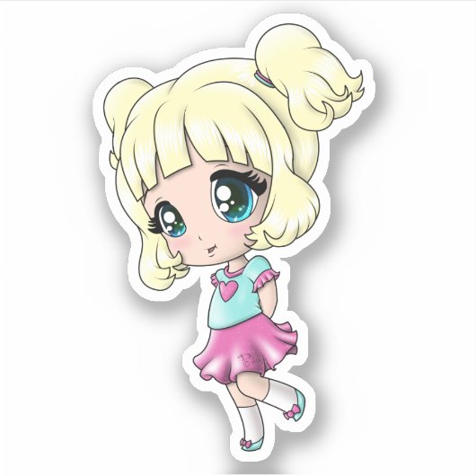 ホワイトガール シール (正面)