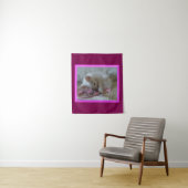 ホワイトキッテンタペストリー タペストリー (インサイチュ)