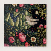 ホワイトキャッスルワインディングロードナイトスカイフローラ ジグソーパズル (横)