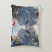 ホワイトキャッツデジタルアート アクセントクッション (裏面(縦))