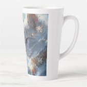 ホワイトキャッツデジタルアート カフェラテマグ (右)