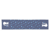 ホワイトキャットテーブルランナー ショートテーブルランナー (横)