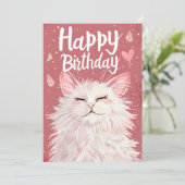 ホワイトキャットハッピーバースデー シーズンカード (スタンド正面)