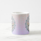 ホワイトキャットフェアリーのマグカップ コーヒーマグカップ (中央)