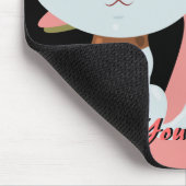 ホワイトキャットマウスパッド マウスパッド (コーナー)