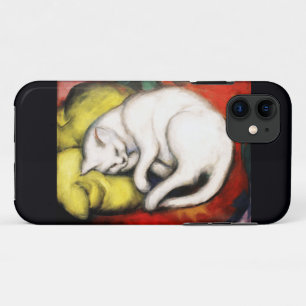 ホワイトキャット絵画ズバイフランツ・マーク iPhone 11 ケース