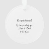 ホワイトキャップ目盛りアクリルオーナメント オーナメント (裏面)