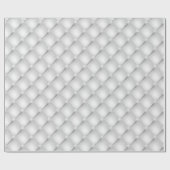 ホワイトキルテ結婚ッドダイヤエレガントン ラッピングペーパー (フラット)