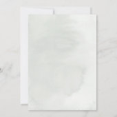 ホワイトキングプロテアアンドオーキズトロピカル《キリスト教》洗礼式や命名式 招待状 (裏面)