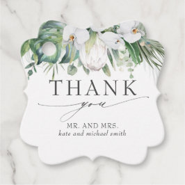 ホワイトキングプロテア結婚ランありがとう フェイバータグ