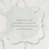 ホワイトキングプロテア結婚ランありがとう フェイバータグ (裏面)