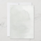 ホワイトキングプロテア オーキッド トロピカル バースデーパーティー 招待状 (裏面)