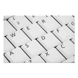 ホワイトキーボードの詳細 フォトプリント           