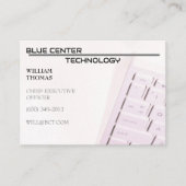 ホワイトキーボードRT情報技術 名刺 (正面)