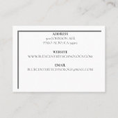 ホワイトキーボードRT情報技術 名刺 (裏面)