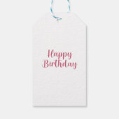 ホワイトギフトラベル(10) ギフトタグ (裏面)