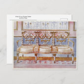 ホワイトギルトとセットテ絵を描ィby Edwin Foley ポストカード (正面/裏面)