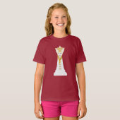 ホワイトクイーンTシャツ Tシャツ (正面フル)