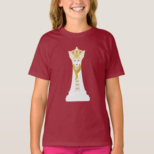 ホワイトクイーンTシャツ Tシャツ (正面)