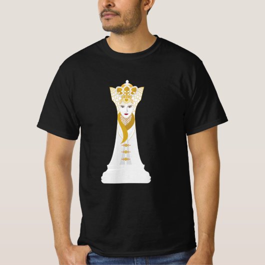 ホワイトクイーンTシャツ Tシャツ (正面)