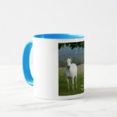 ホワイトクォーターホースマグ マグカップ (正面左)