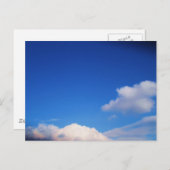 ホワイトクラウドとブルースカイ ポストカード (正面/裏面)