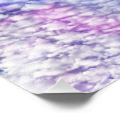 ホワイトクラウドウィズブルースカイ宇宙 フォトプリント            (角)