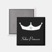ホワイトクラウンソーバープリンセス磁石 マグネット (正面/裏面)