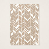 ホワイトクラフトジュエリーデザイナーイヤリングカード (裏面)