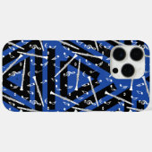 ホワイトクラリネット音楽ノート Case-Mate iPhoneケース (裏面 (横))