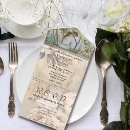 ホワイトクリエレガントーム牡丹フローラ写真サイト オールインワン招待状