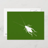 ホワイトクリケット ポストカード (正面/裏面)