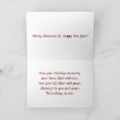 ホワイトクリスマスの夢を見ること シーズンカード (内部)