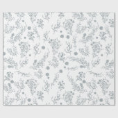 ホワイトクリスマスの果実 ラッピングペーパー (フラット)