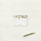 ホワイトクリスマスの鐘のポスト・イット ポストイット (デスク上)