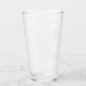 ホワイトクリスマスの雪 タンブラーグラス (裏面)