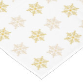 ホワイトクリスマスの雪 テーブルクロス (アングル)