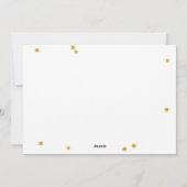 ホワイトクリスマスウィンタースノーイデイイラストレーション シーズンカード (裏面)