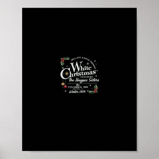 ホワイトクリスマスウォーレスとデイビス・ハイヌ姉妹ロ ポスター (正面)