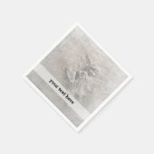 ホワイトクリスマスエンジェル スタンダードカクテルナプキン (角)