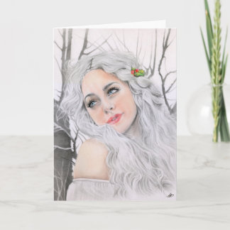 ホワイトクリスマスカード シーズンカード