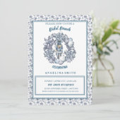 ホワイトクリスマスナツクラッカーリースブライダルブランチ 招待状 (スタンド正面)