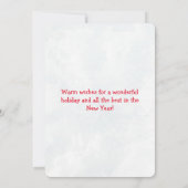 ホワイトクリスマスヒルトンヘッドスタイル!サウスカロライナ シーズンカード (裏面)