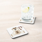 ホワイトクリスマスベア-ジンジャーブレッドマン コースター (右側)