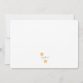 ホワイトクリスマスホリデーカード 招待状 (裏面)